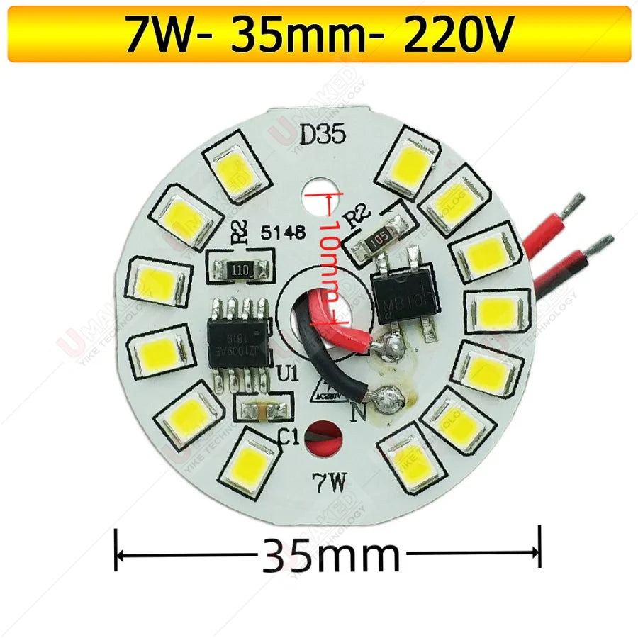plaque led aluminium smd blanc pilote ic intégré éclairage panneau intérieur moderne