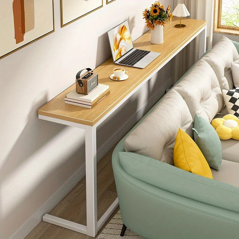 mural moderne bois naturel blanc support rangement salon portable multifonction métal fixations invisibles