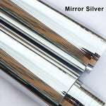 film adhésif décoratif argent or brillant moderne élégant anti statique imperméable résistant humidité 60cm