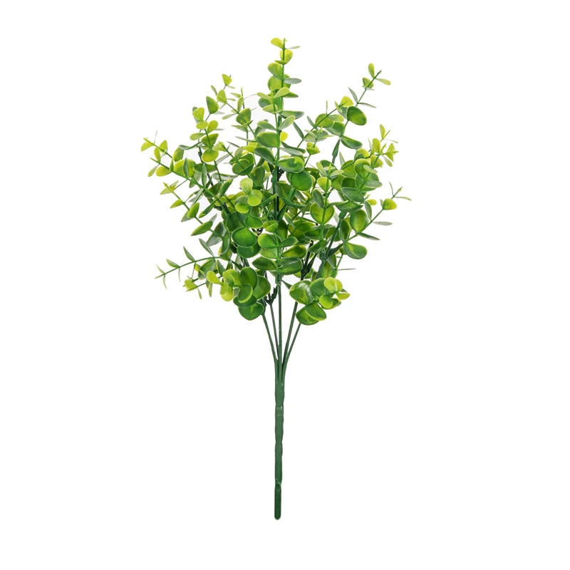 décoration extérieure arbre artificiel pot osier feuilles vert moderne rustic chambre table