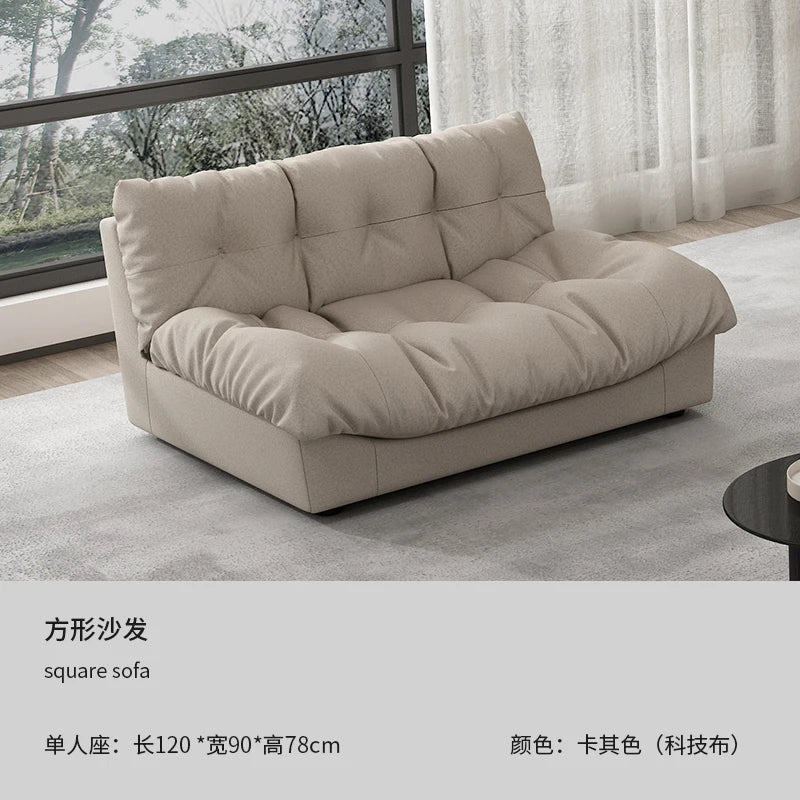 canapé blanc simili cuir moderne coussins 180 240 300 cm