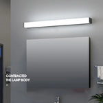 lampe murale led moderne 20cm 40cm 50cm blanc noir rayures
