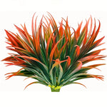 plantes artificielles herbe fine extérieures modernes vert rouge violet pièces
