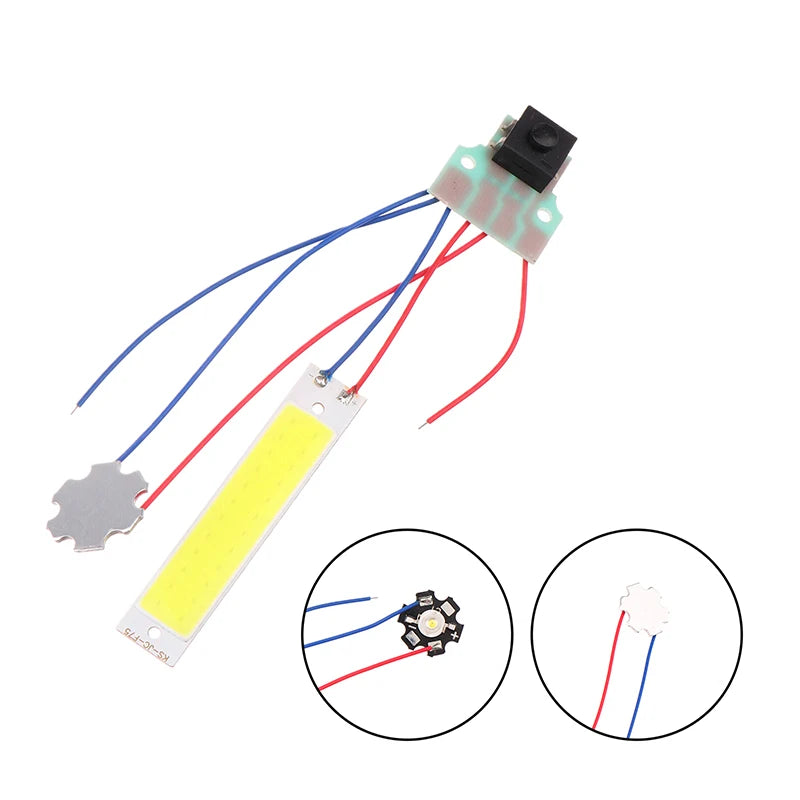 Panneau led double blanc jaune noir vert bleu rouge moderne adhésif câbles interrupteur