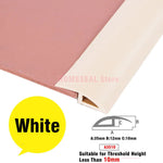 bande transition sol pvc autoadhésive noir beige moderne 3mm 7mm 12mm