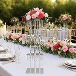 support floral transparent moderne fleurs artificielles pack 2pcs 5pcs 10pcs acrylic