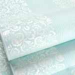 papier peint vinyle classique motifs floraux rayures adhésif résistant humidité anti moisissures soundproof beige
