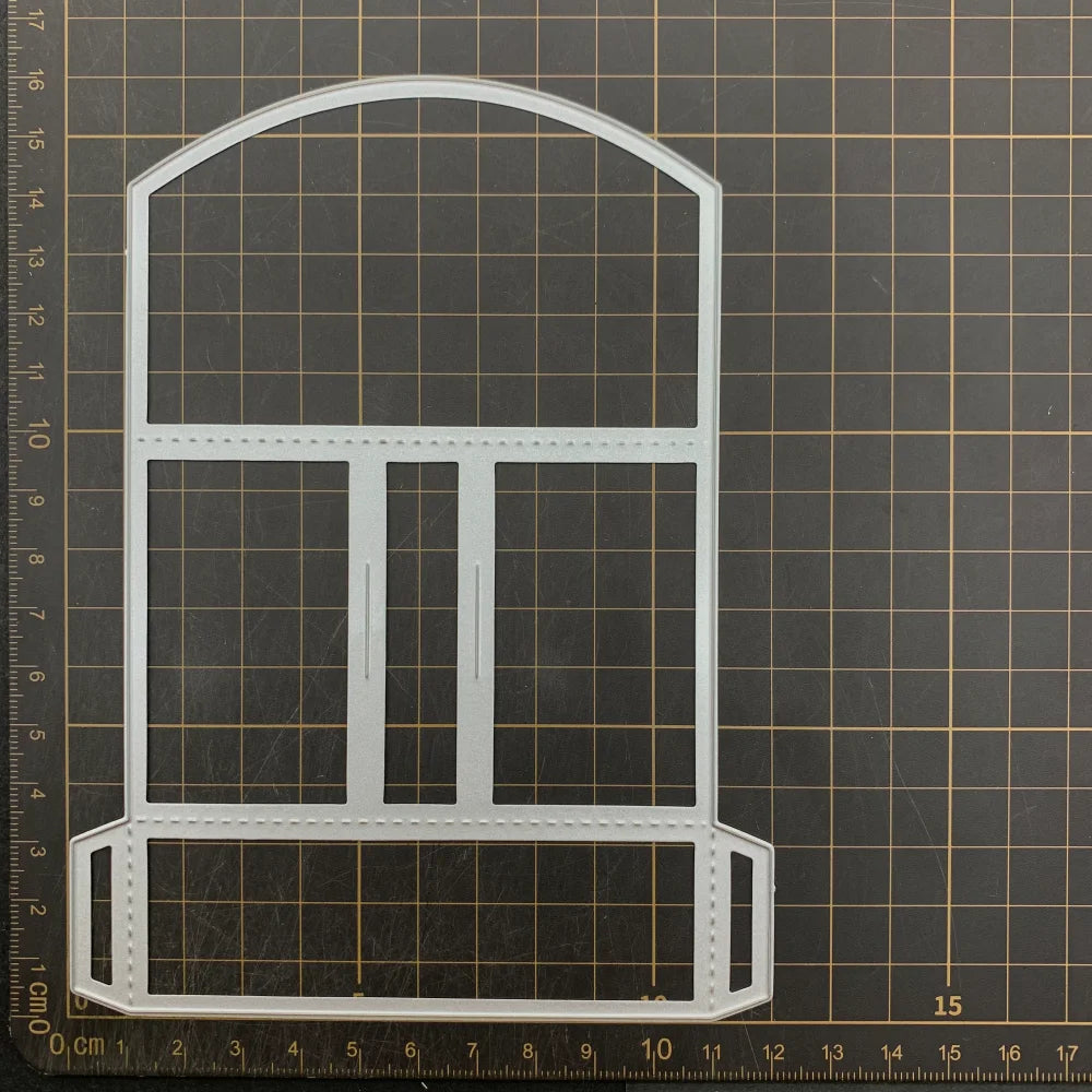 outils découpe papier cartonné acier carbone carré rectangle sac boîte figure irrégulière cercle argenté
