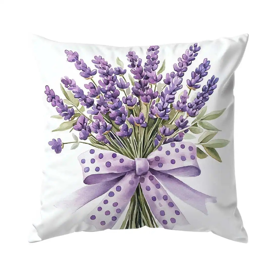 taies d'oreiller décoratives violettes fleurs papillons vintage maison hospitalière polyester peachskin