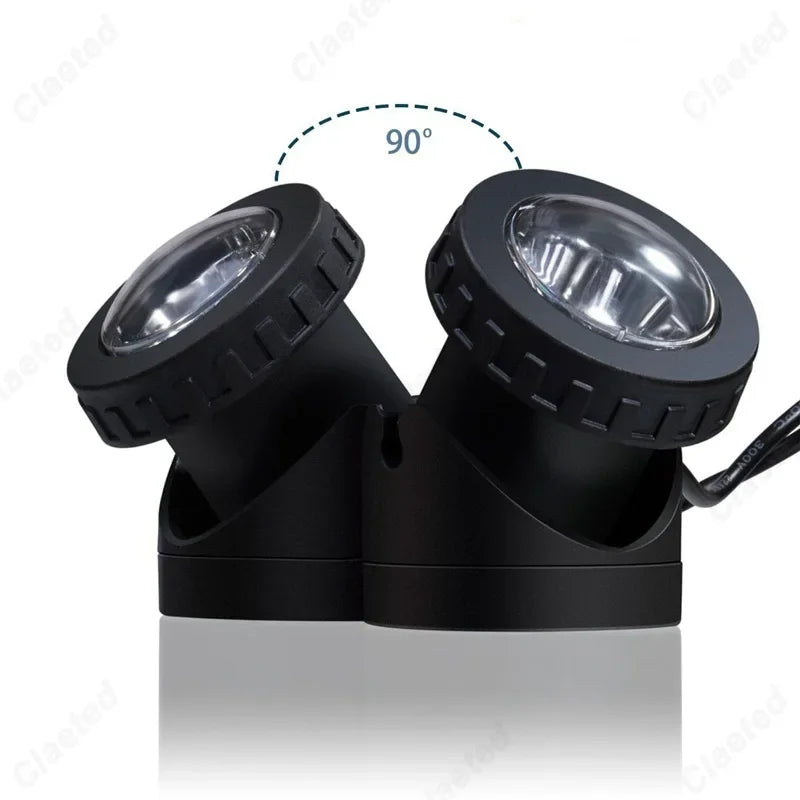 projecteur solaire led noir moderne autonome ip65 abspathente decoextérieur