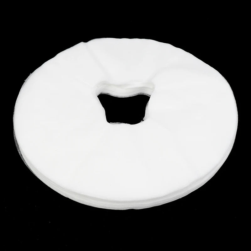 draps table massage jetables blancs coussinets tête housse oreiller face cou non tissé disposable