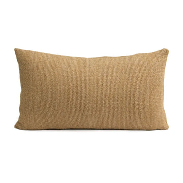 housse coussin tissée jute motif quadrillé vert rustique décor feuilles