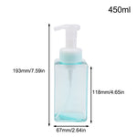 distributeur savon liquide mousse 250 450 ml vert foncé noir moderne minimaliste poignée pompe