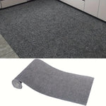 tapis adhésif gris texture tissée antidérapant moderne intérieur maison cuisine salle bain