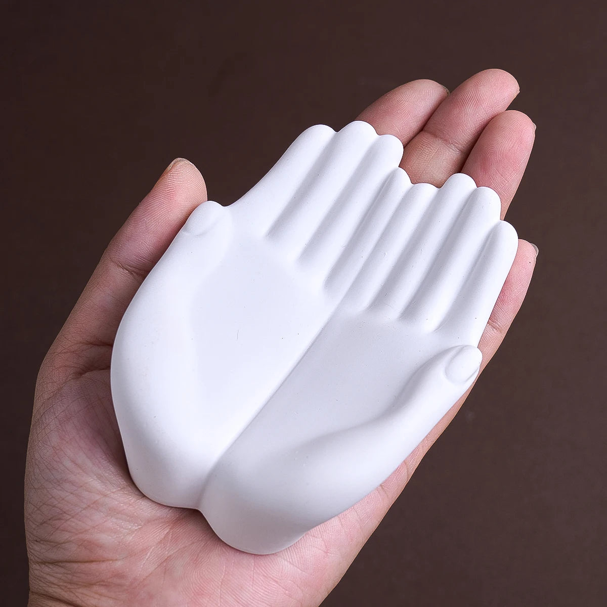 moule silicone main pied transparent deco minimaliste sculptural anneaux bougie encens