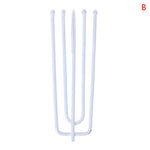 clips papier argenté blanc translucent simple moderne métal haute qualité bricolage maison accessoire