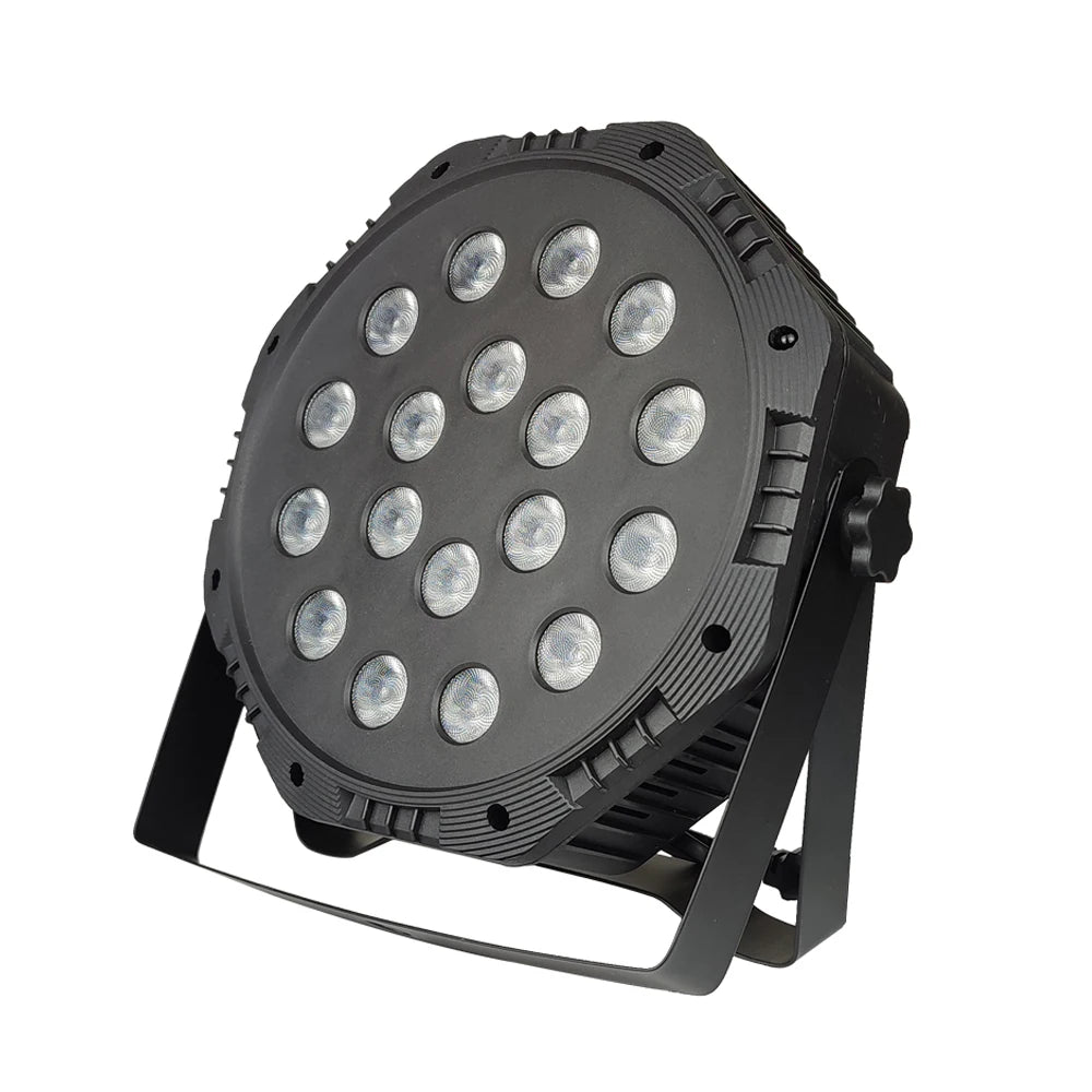 projecteur led noir effet scène dmx 18 36 lames tringles professionnel rouge vert bleu