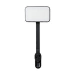 lampe lecture rechargeable led pinces noir réglable intensité moderne compact