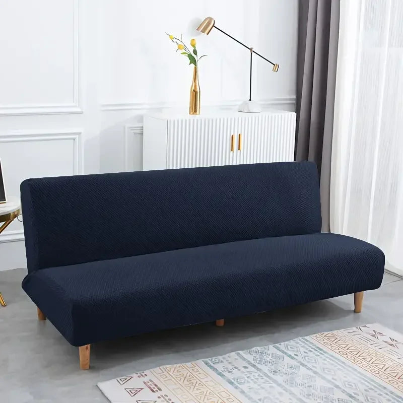 housse canapé moderne tissu géométrique extensible protection salon fauteuil gris vert rouge bleu marron