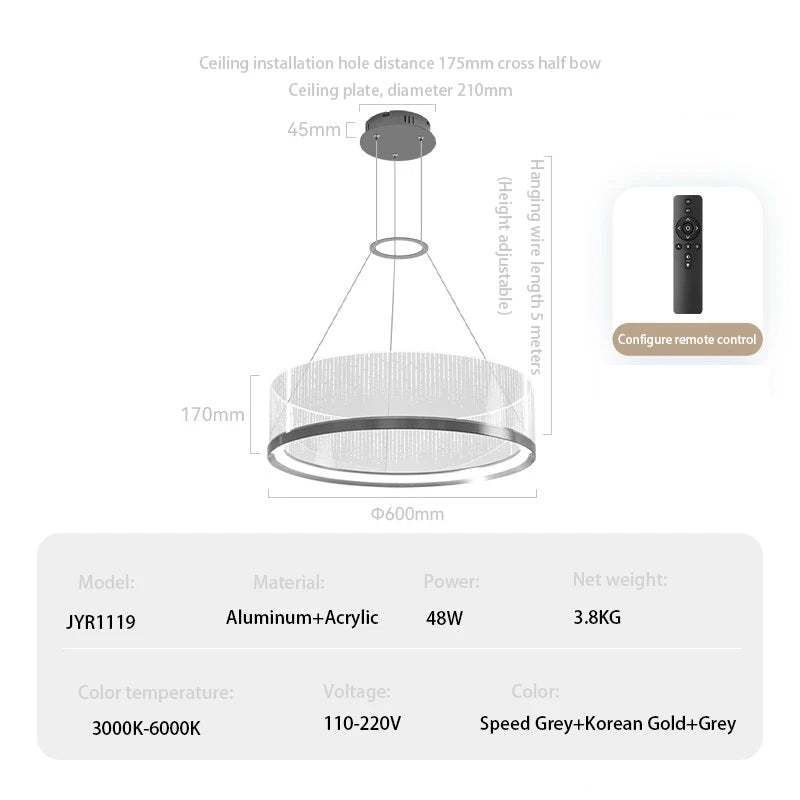 suspension lumineuse moderne dorée tissu beige filigrane salon restaurant chambre doré opaque