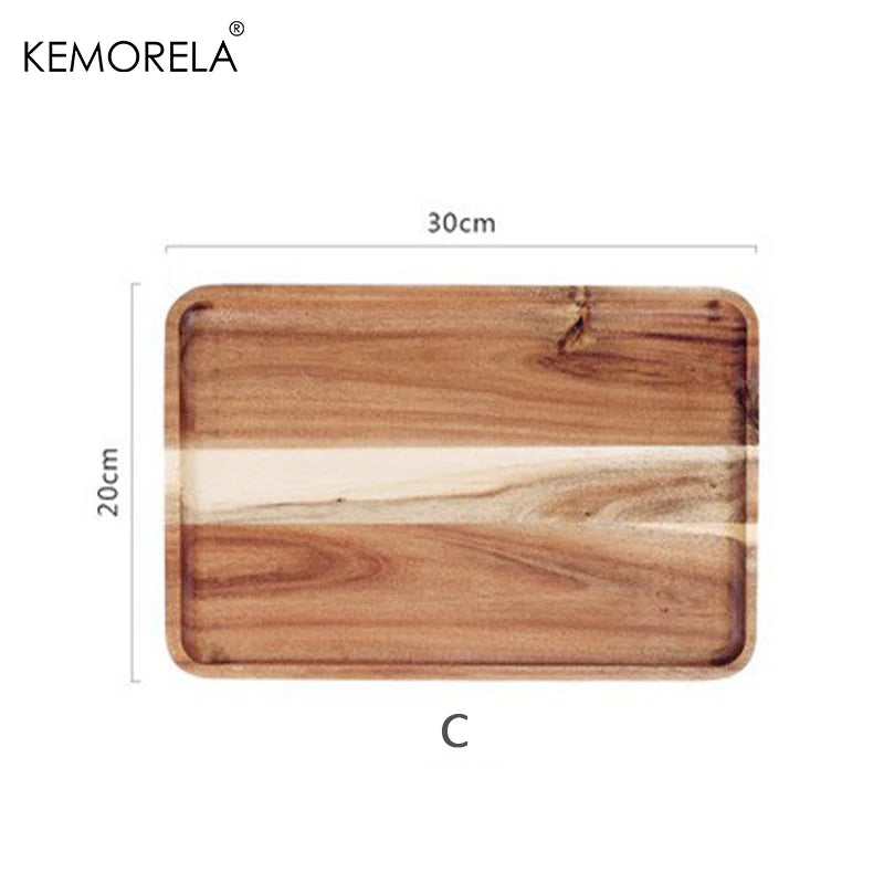 assiettes bois marron clair minimaliste rustique assiette couverts bol verre tasse fruits gaufres