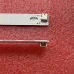 bandes led rétroéclairage téléviseur blanc bleu connecteurs électriques moderne aluminium fixations bouton poussoir