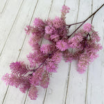 bouquet artificiel multicolore feuilles pompons moderne intérieur mariage anniversaire deco festive