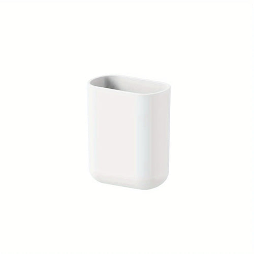 rangement mural moderne blanc salle bain brosse peigne brosses dents