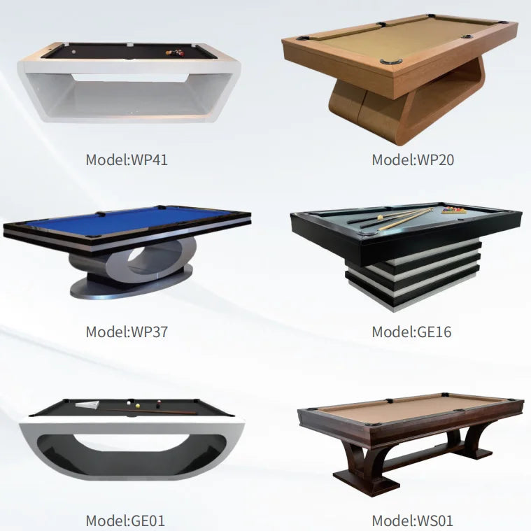 table billard transformable table manger ping pong 7ft 8ft 9ft ardoise bois cuir modernes