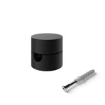 cache câble suspension noir blanc vis moderne abs rond lisse opaquet bases lampes