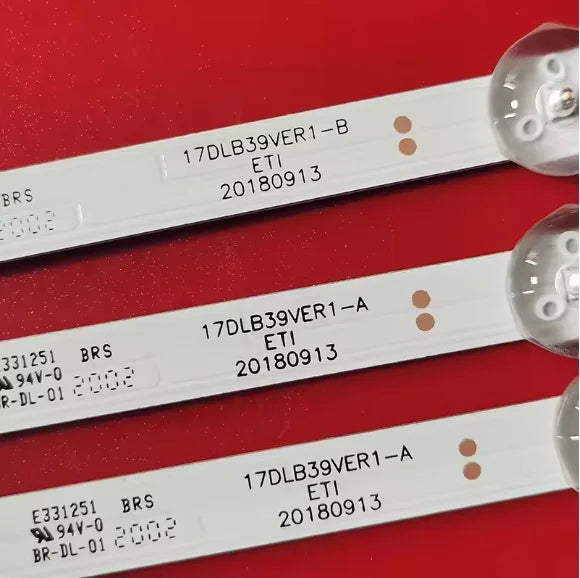 bande led blanc connecteurs cables moderne 728mm 3v lcd télévision remplacement đèn led trắng