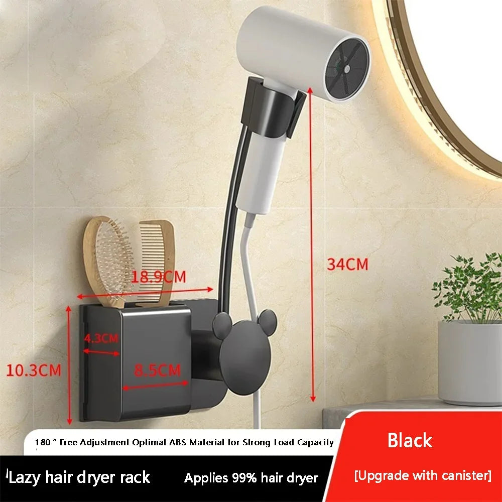 aspirateur mural gris moderne adhésif brosse peigne porte aspirateur