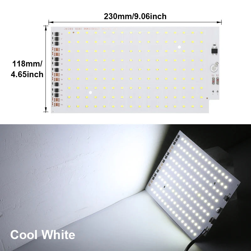 ampoule led 100w 150w 50w extérieure projecteur floodlight spot moderne connecteurs