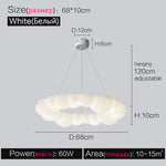 luminaire suspendu moderne blanc sphères diffusion lumineuse chambre salon étude entrée led dimmable