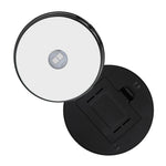 lampe led sept couleurs rechargeable base ronde moderne adhésif noir blanc