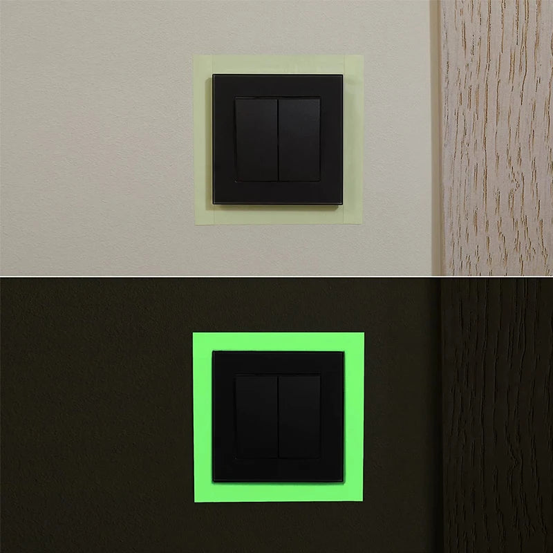 ruban luminescent vert fluo adhésif étanche moderne 10mm 15mm 20mm glow tape