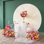 bouquets fleurs artificielles multicolores mariage anniversaire décoration extérieure moderne élégante variété