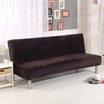 housse canapé velours gris extensible canapé lit futon moderne lavable amovible