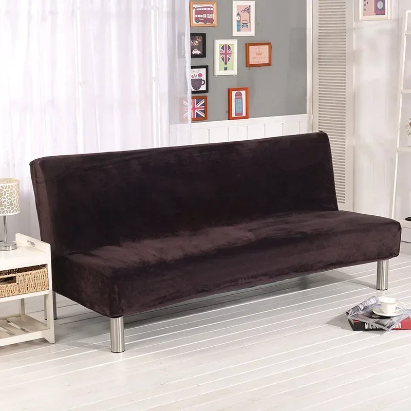 housse canapé velours gris extensible canapé lit futon moderne lavable amovible
