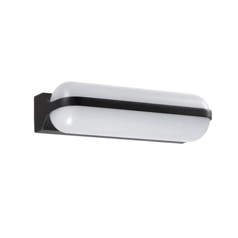 applique murale led moderne noir adhésive aluminium étanche 20w 249lm