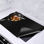 tapis cuisson induction silicone noir résistant 52x78cm moderne non adhésif protecteur multiprise