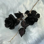 bouquet artificiel roses classique décoration maison table blanc beige noir gris pale rose
