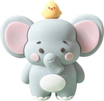 figurines gâteau animaux cartoon happy birthday lion girafe éléphant oiseau arbre tringles festives enfants