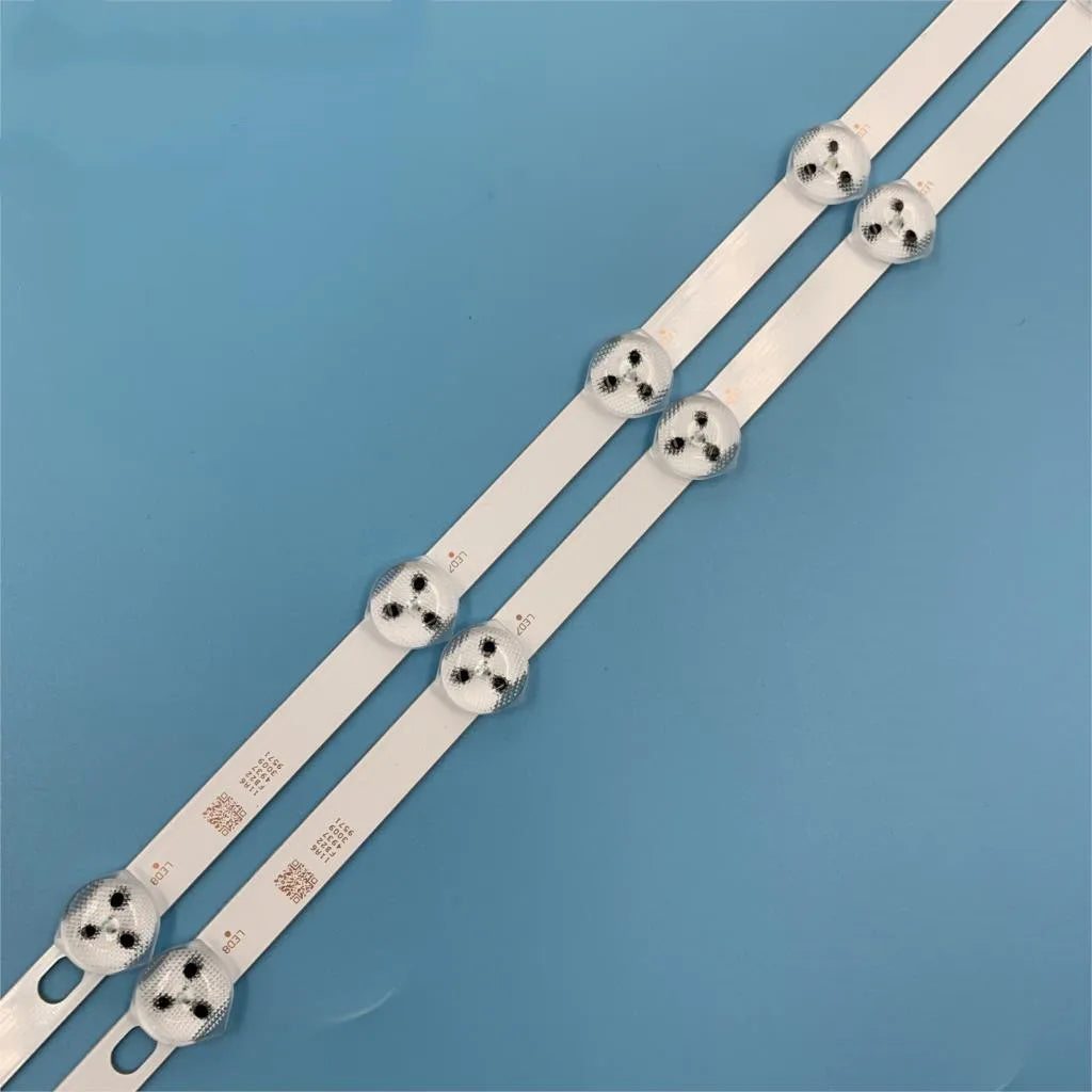 bande led blanc moderne 575mm 10 pieces 32w flux lumineux ampoules led aluminium