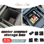 boîte rangement accoudoir central noir range rover sport vogue organisation contemporaine anti dérapant
