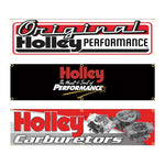 bannière publicitaire holly performance rouge noir blanche decoration super tex polyester