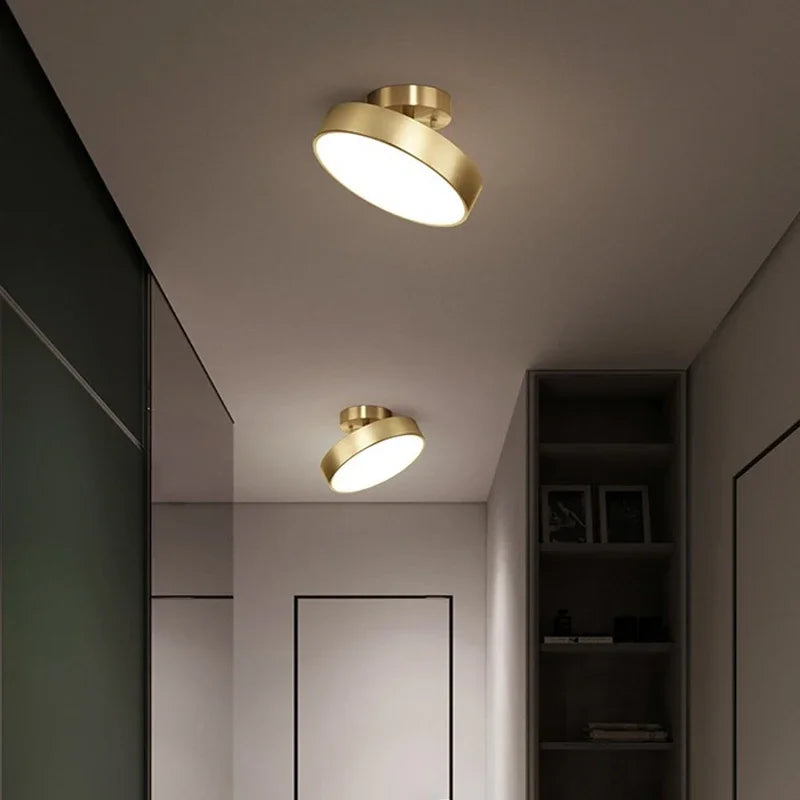lampe moderne or noir rotative led 15 20 ampoules minimaliste