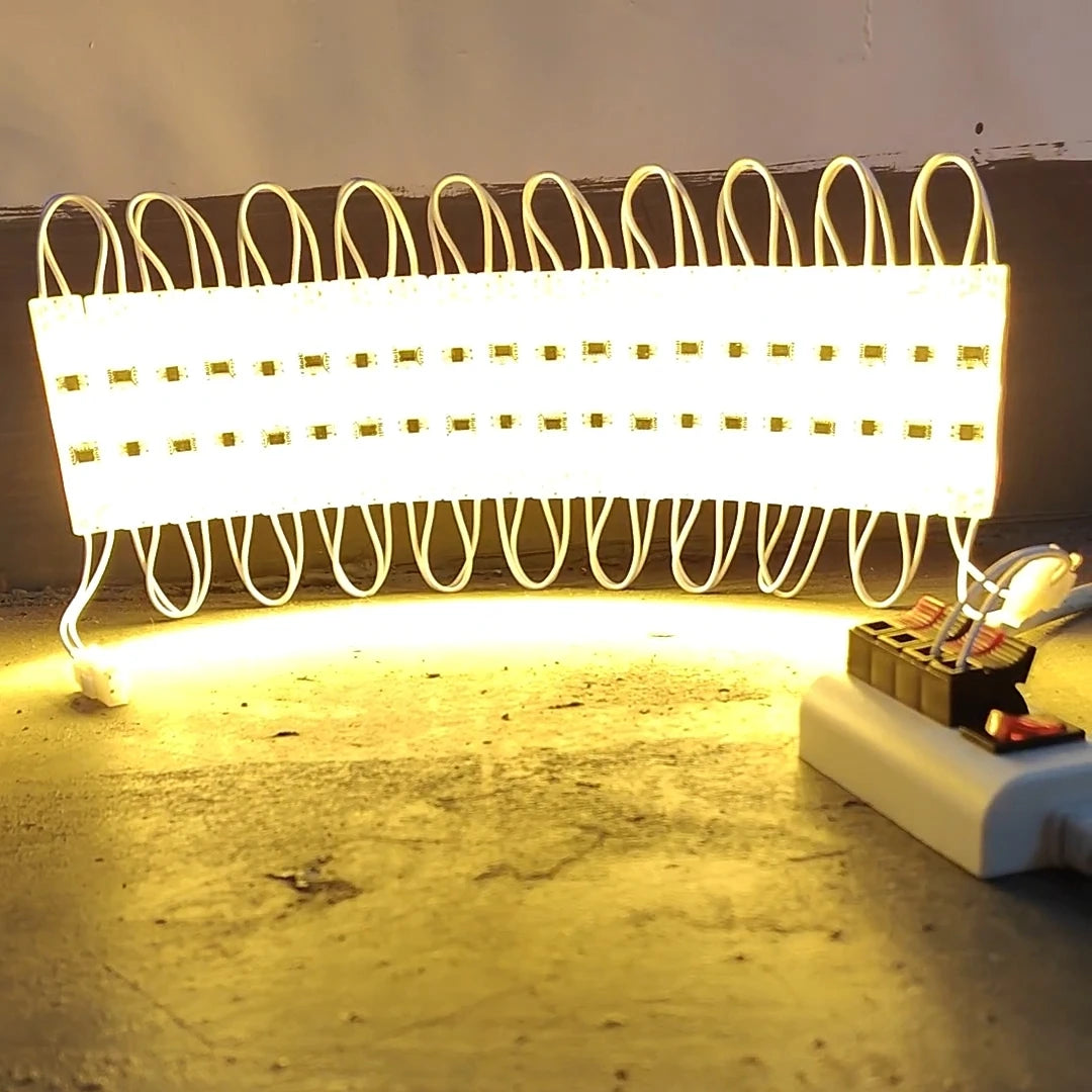 modules led multicolores pliables étanches haute luminosité décoration extérieure bannières stores