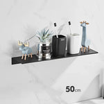 étagères murales dorées modernes lisses salle bain 30 40 50cm