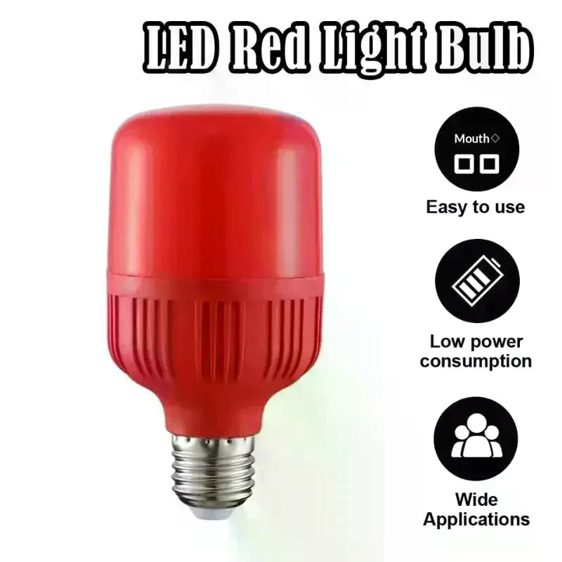 ampoule led rouge 10w 15w 30w 5w spot haute luminosité éclairage moderne e27